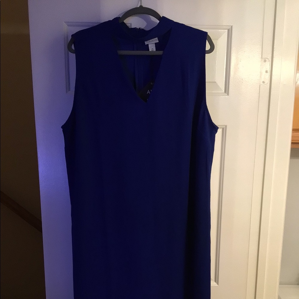 Ava & Viv V Neck Sleeveless Dress